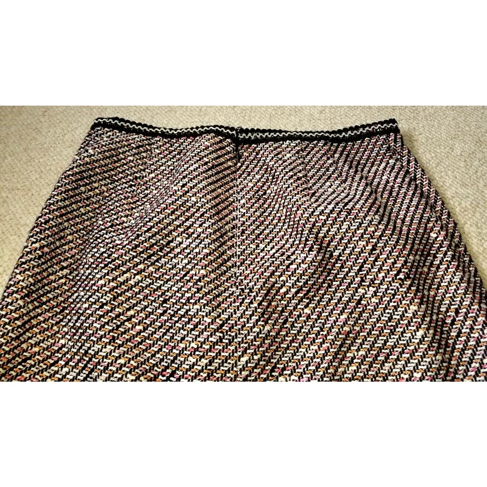NWOT Womens Skirt-TALBOTS-multicolor wool 